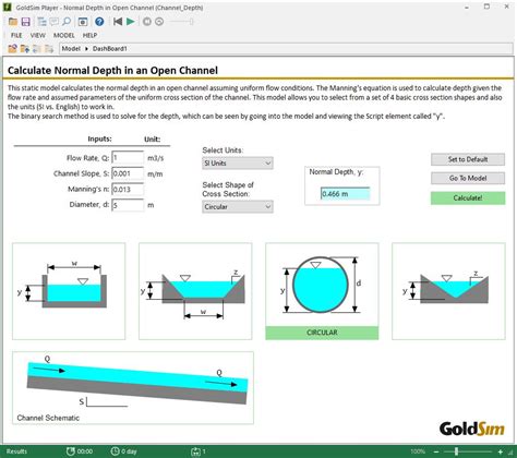 open channel calculation